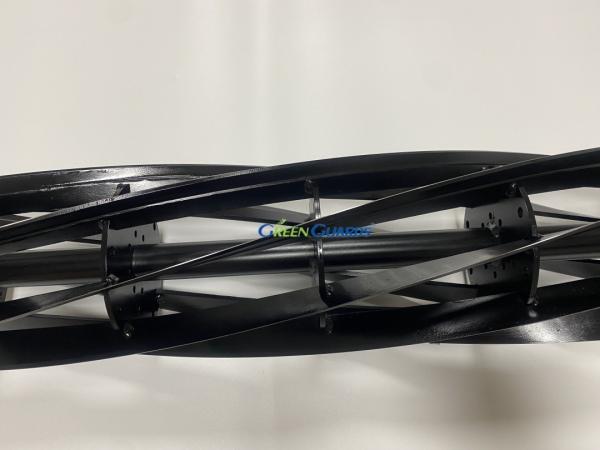 Rouleau de lames de tondeuse à gazon - série de rasoirs à 8 lames radiale avec roulements et joints 27x7 G137-8470 Adapte Toro Reelmaster