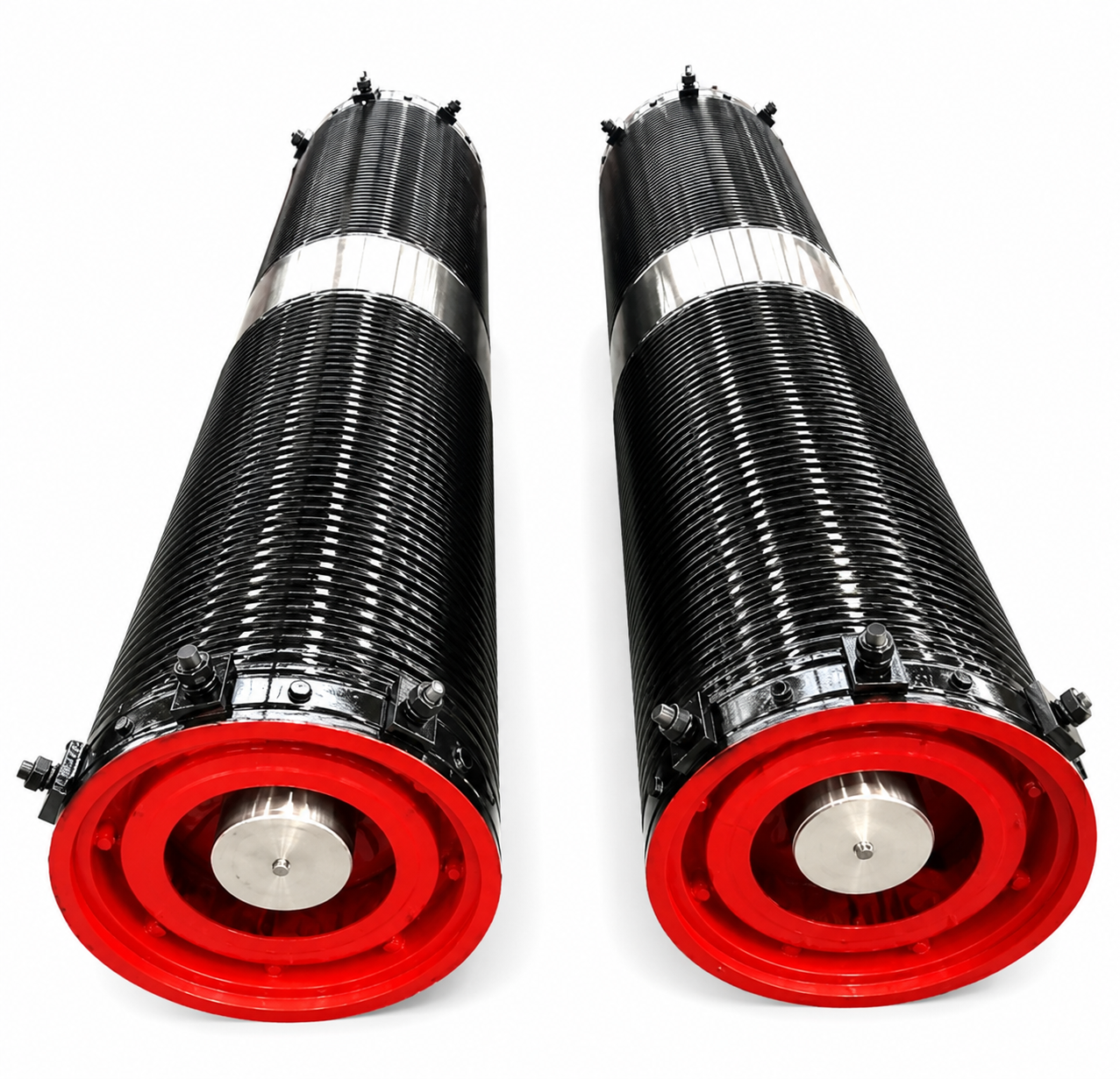Heavy-Duty Fabricated Steel Wire Rope Drum with Precision Grooving for 32T Overhead Cranes