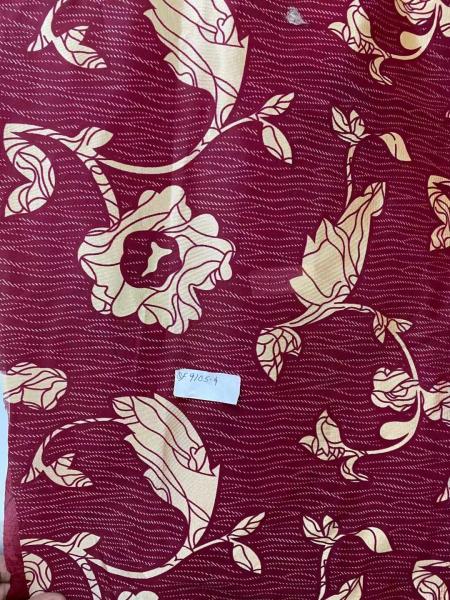 Red Bottom polyester Mattress Fabric 100g/M2 Jacquard Quilted  2.3m Width