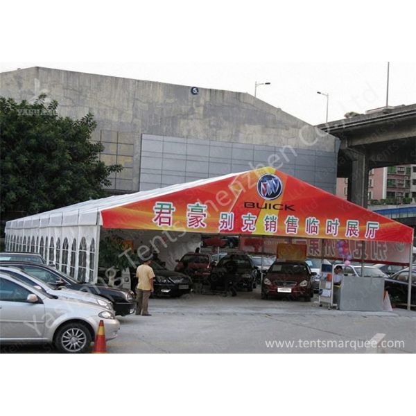 Sunblock Car Outdoor Exhibition Tents with Water Resistant PVC Fabric Cover
