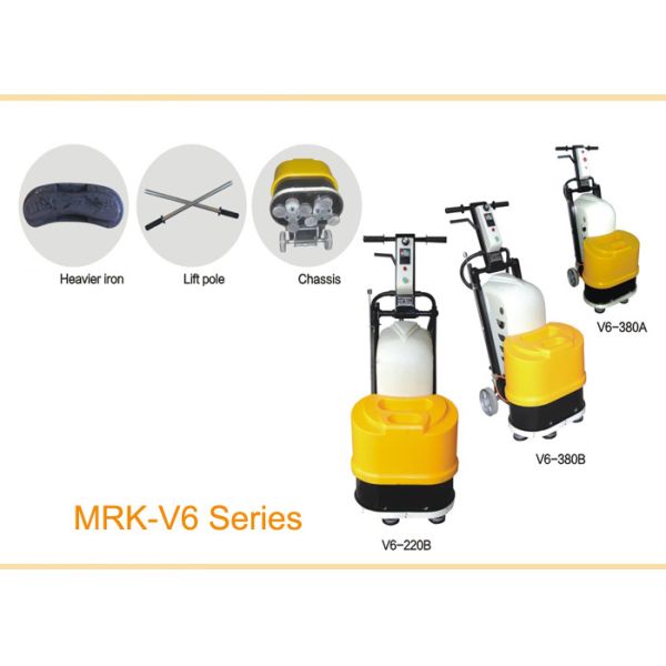 3 大理石/花こう岩/テラゾ/コンクリートのための段階 4KW の石の床ポリッシャのスクラバー