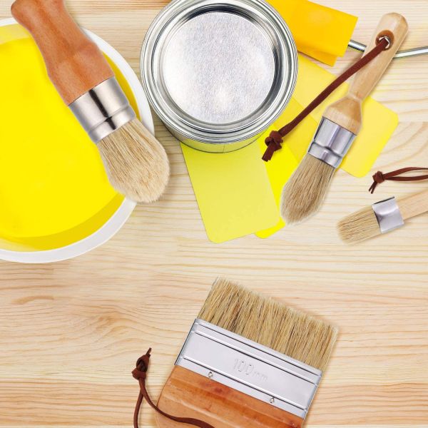 щетка 5cm воска мебели полипропилена кисти мела 5pcs