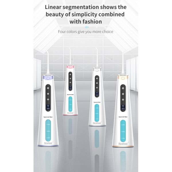 Вода Flosser Irrigator портативного озона Nicefeel устная