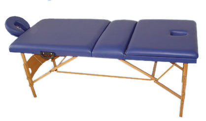 Mobile Fold Up Beauty Bed Wooden Frame For Hospital , Beauty Massage Table