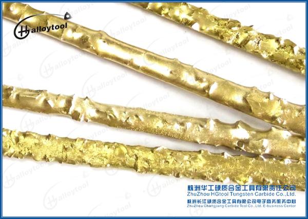 Carboneto de cobre dourado Rod/solda composta Rod carboneto de tungstênio