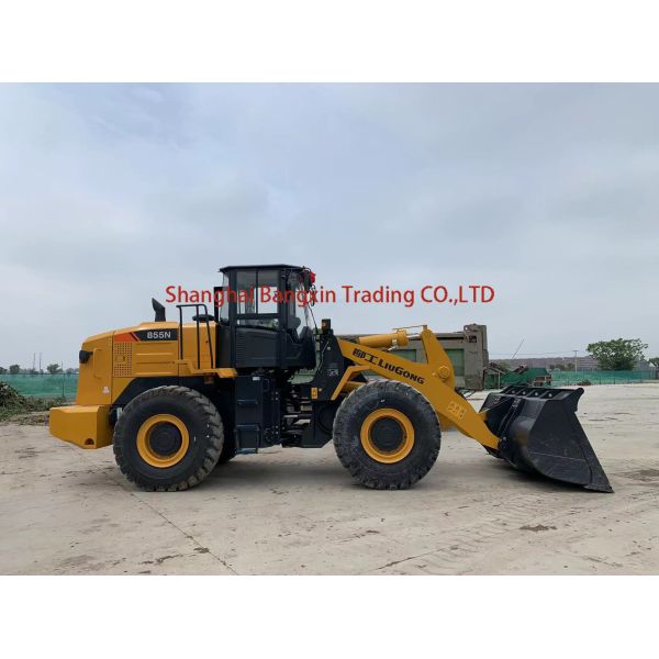 Liugong 99% Earthmoving machinery CLG856H 856H 5 ton Wheel loader for heavy duty work
