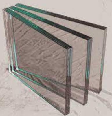 Vidro laminado transparente personalizado feito de PUB/Sgp/EVA etc. para janelas/portas
