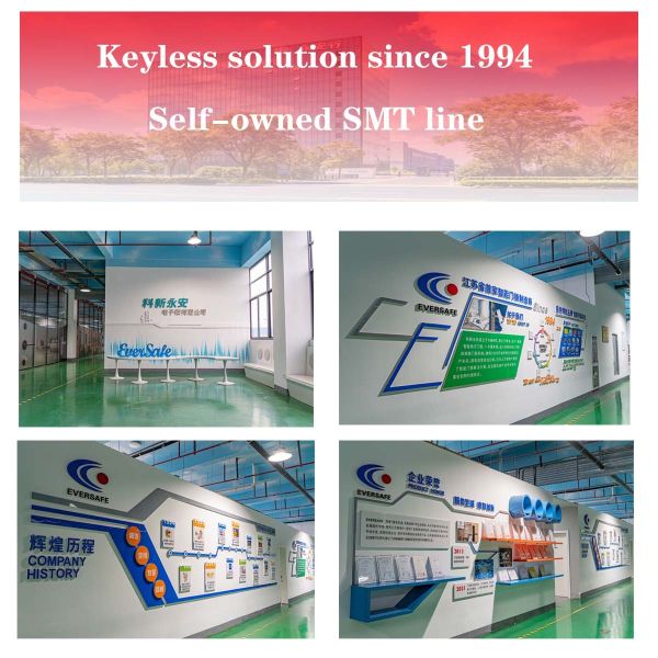 New Design Premium With Certain Fire - Resistant Performance Smart Hotel Lock Rfid High - Security Swipe - Card Hotel Lock
