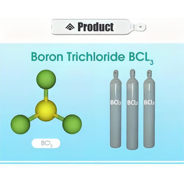 Cylinder Gas semiconductor application Bcl3 Gas Boron Trichloride