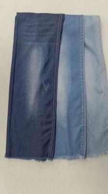 71% Lycell 5.8 oz Indigo oscuro con anchura completa 69/71 construcción 21+SB21*T400 twill Tejido de denim JSD2037 para mayoristas