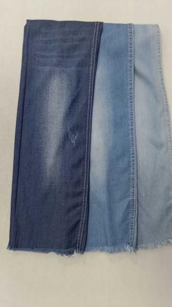 71% Lycell 5.8 oz Indigo oscuro con anchura completa 69/71 construcción 21+SB21*T400 twill Tejido de denim JSD2037 para mayoristas