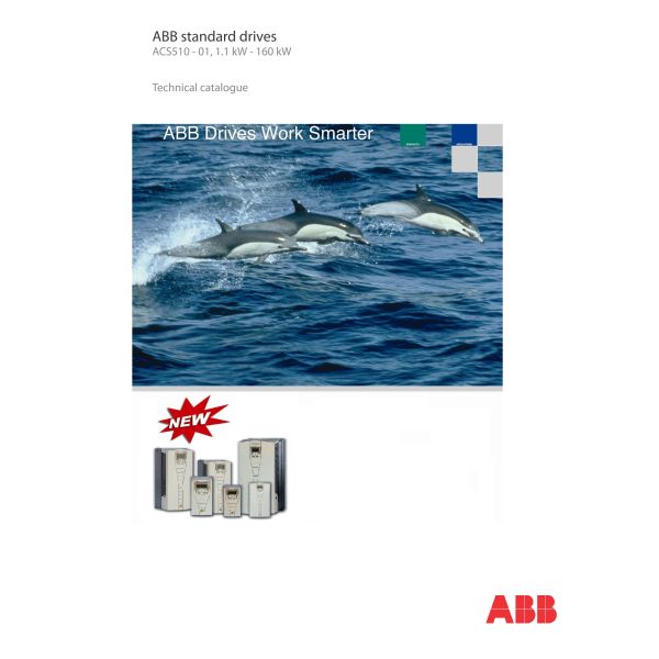 ABB ACS510-01-290A-4 160kw Three-Phase Inverter for Fan and Water Pump 100% Authentic