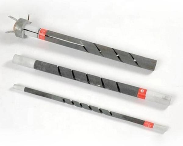 High Temperature Silicon Carbide Heating Elements , 1400C Silicon Carbide Heating Rod