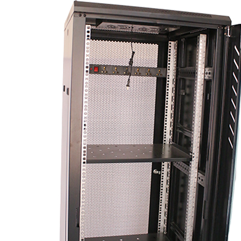 Stock 42U Standard Wall Mounted Rack Cabinet for IT Computer Switch Network Cabinet