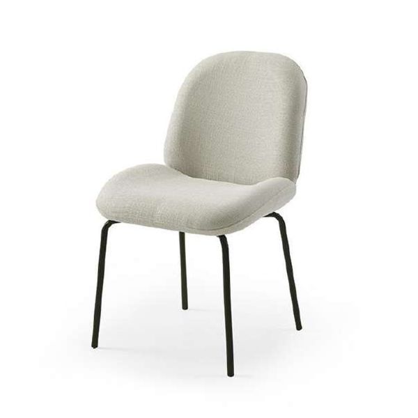 Home Velvet Upholstered Dining Chair Practical With Metal Frame