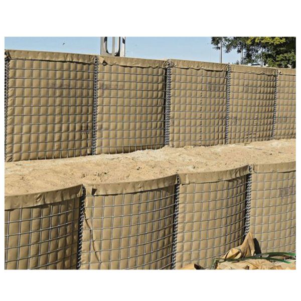 Explosion-proof Defensive Bastion Barriers Wall Frame Gabion Bunker Net Hot Dip Galvanized Durable Hesco Bastion Workshop