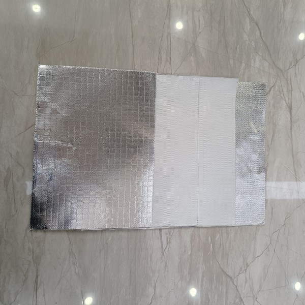 Custom Aluminum Foil Coated Fiberglass Cloth Thermal Insulation 1m 1.2m 1.5m Width