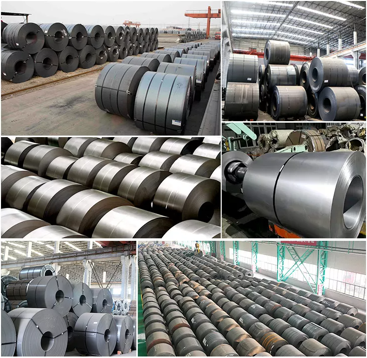 Cold Rolled Carbon Strips Coils S235jr Ss400 Q235 CK75 65mn SPCC SPCD SPCE