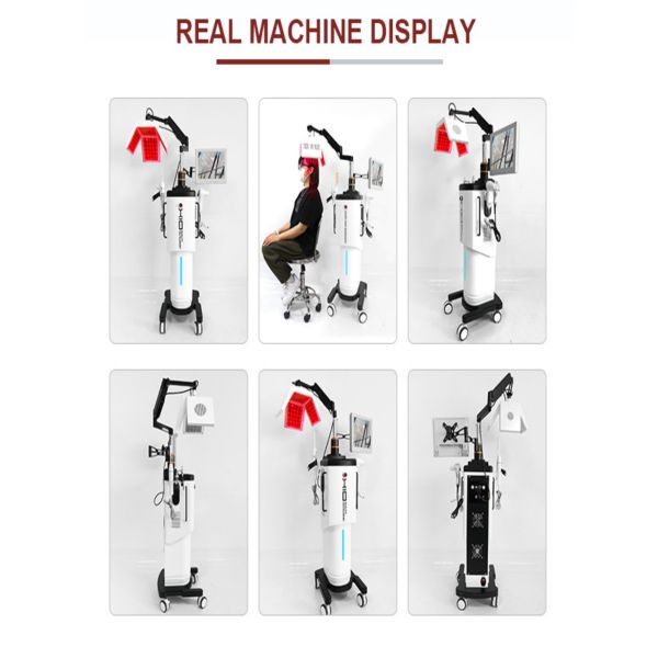 Машина Regrowth волос лазера красного света, прибор роста волос обработки фолликулов