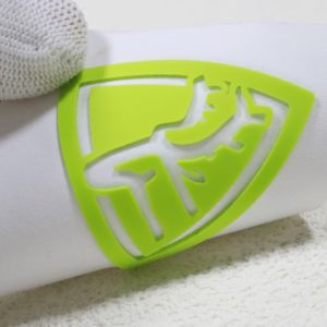 3D Screen Printing Labels Heat Transfer on Cloth for Garment or Sportswear