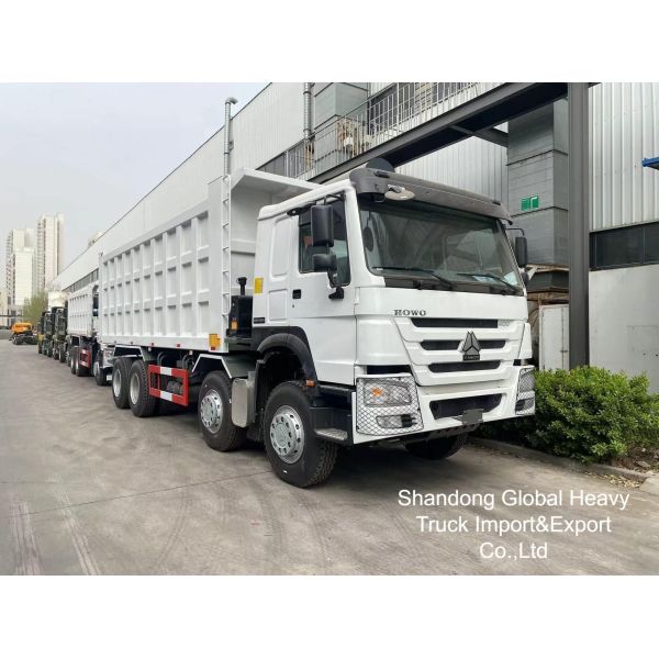 Used Global Hot Selling HOWO 371hp 380hp Dump Truck 35 Tons Dump Truck