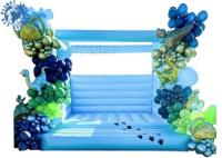 Commercial Outdoor Adult Inflatable Bounce House Combo Castle White Bounce House Inflatable Wedding Bouncer