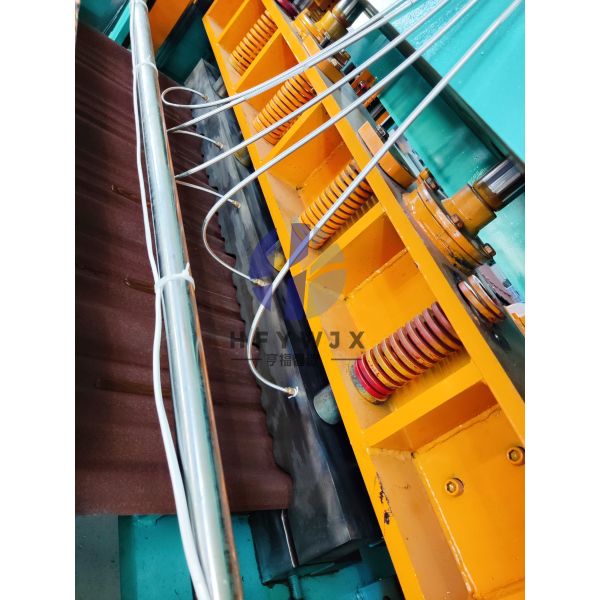 16 Row Molding 1020 Glazed Metal Tile Roll Forming Machine Energy Saving Automatic