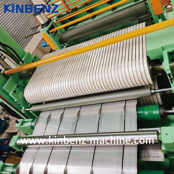 Galvanized Steel Precision Slitting Line CR PPGI Stainless Steel Coil Slitting Machine