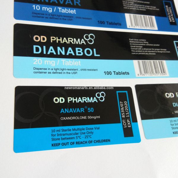 Matte Lamination 50ml Sarms Oral vial Vial Labels