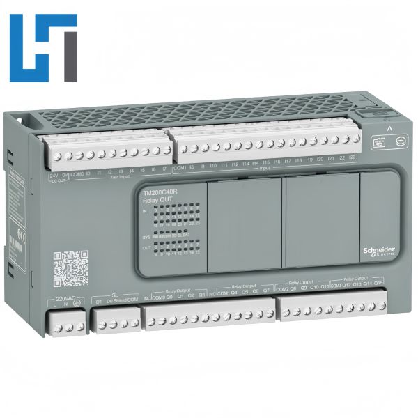 TM200C40R Controlador Lógico Programable (PLC) Schneider M200 Integrado