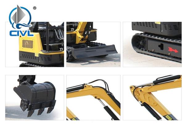XCMG 4050kg Hydraulic Crawler Excavator XE40 0.14m³ Construction Excavator Operating weight is 4050kg