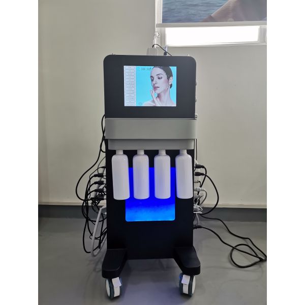 Professional Spa 14in1 Korean Hydra Dermabrasion Facial Machine Hydro H2o2 Bubble Microdermabrasion Facial Machine