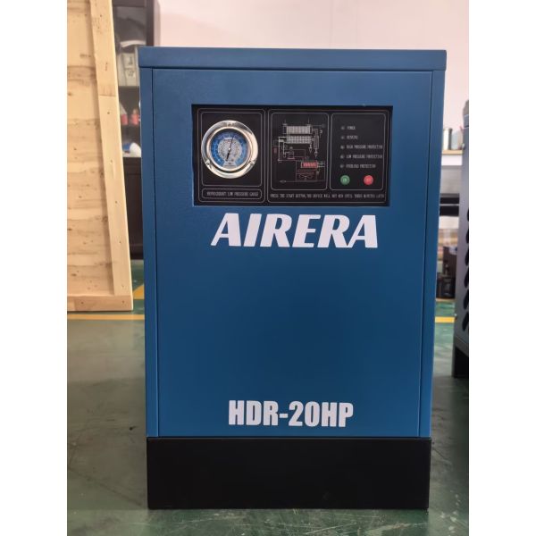 2.4Nm3/min Wide-Body Air-Cooled Freeze Dryer: Does Not Shut Down Due to High Temperature When Inlet Air Reaches 55°C