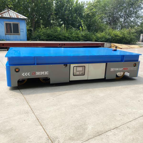 35Ton Trackless Transfer Cart Hydraulic Steering For Automobile Mold