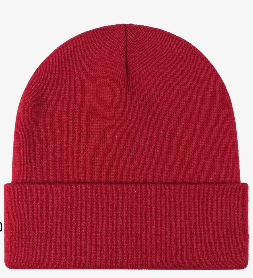 Acrylic Knit Custom Beanie Hat OEM Embroidery Logo For Winter