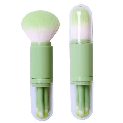 Flat Angle Professional Foundation Brush , Cosmetic Face Brushes CNAS Compliant