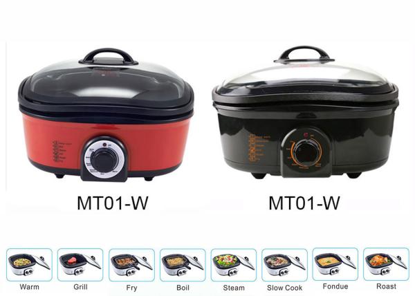5L 1200-1400W Multifunctional cooker all in one best electric multi function cooker