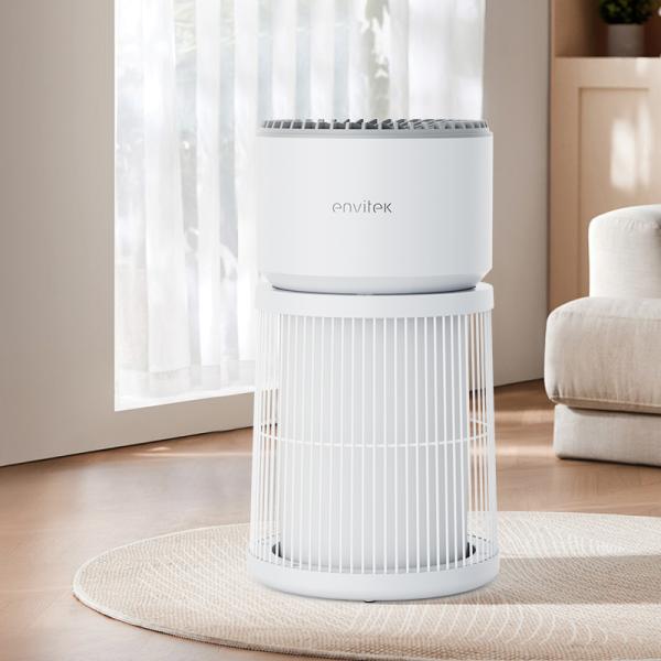 OEM ODM Nouveau design professionnel pour animaux de compagnie, rappel de changement de filtre de purificateur d'air, filtre HEPA avec charbon actif pour chambre à coucher