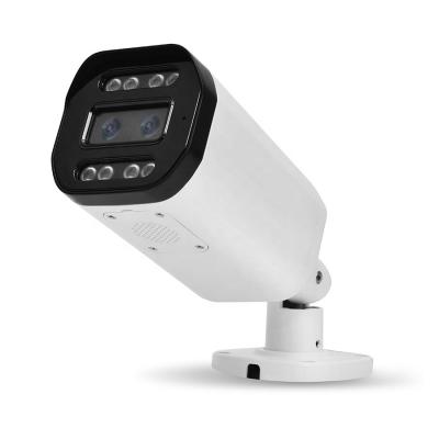 YGHT 4MP Bullet IP Camera POE 2592x1520 40m Full Color Night Vision H.265+ IP66 Metal Housing Humanoid Detection