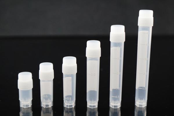 HDPE Caps 1.2ml 2ml Cryogenic Storage Vials