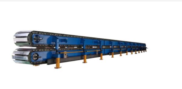 Carbon Steel Continuous PU Sandwich Panel Line Waterproof 42T
