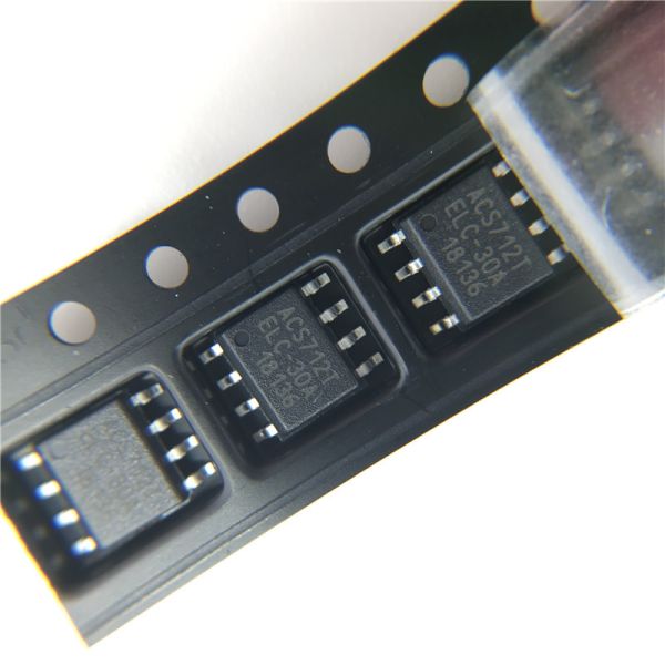 Sensors Current Sensors Board Mount Current Sensors Analog Isolator IC ACS712ELCTR-30A-T