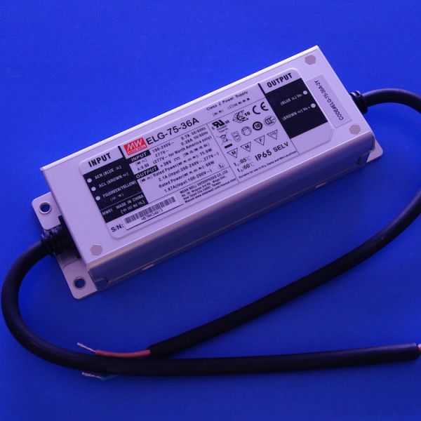IP65 48~75W Constant Voltage Constant Current Led Light Driver