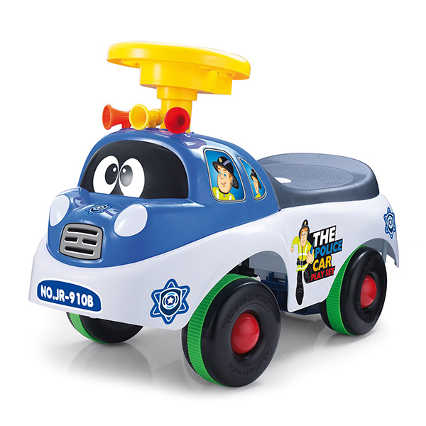 21 Inch Unisex Kids Ride On Truck Push And Slide With 8 Sounds And Light