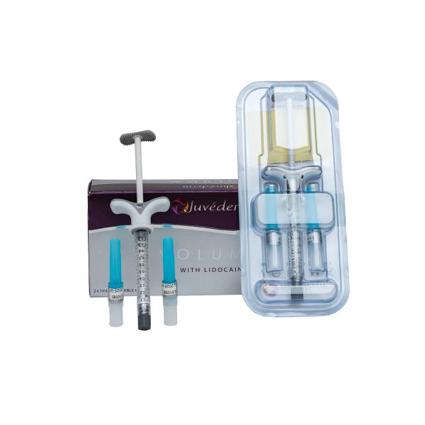 Juvederm Voluma 2x1ml Hyaluronic Acid Dermal Fillers Gel Cheek Chin Contouring