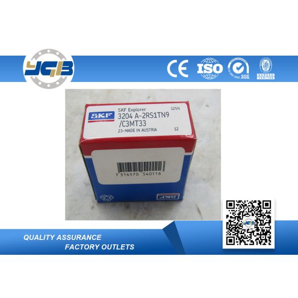 3204 ATN9 Double Row Angular Contact Bearing For High Frequency Motor & Machine Tool Spindle