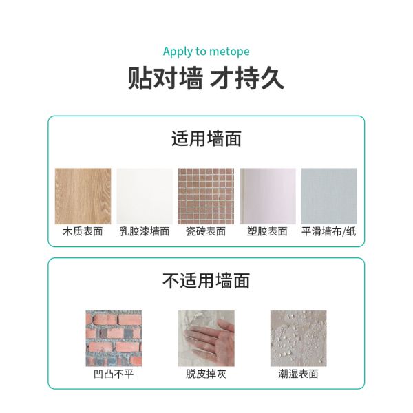 Modern Design Style Transparent Protective Film for Interior House Decor and Wall Decoration