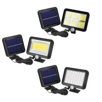 Ip65 integrou o sensor de movimento solar fixado na parede 100w da luz de inundação 200w