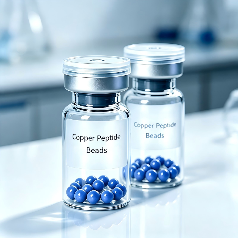 Anti Wrinkle Blue Copper Peptide Sphere Premium Anti Aging Cosmetic Products