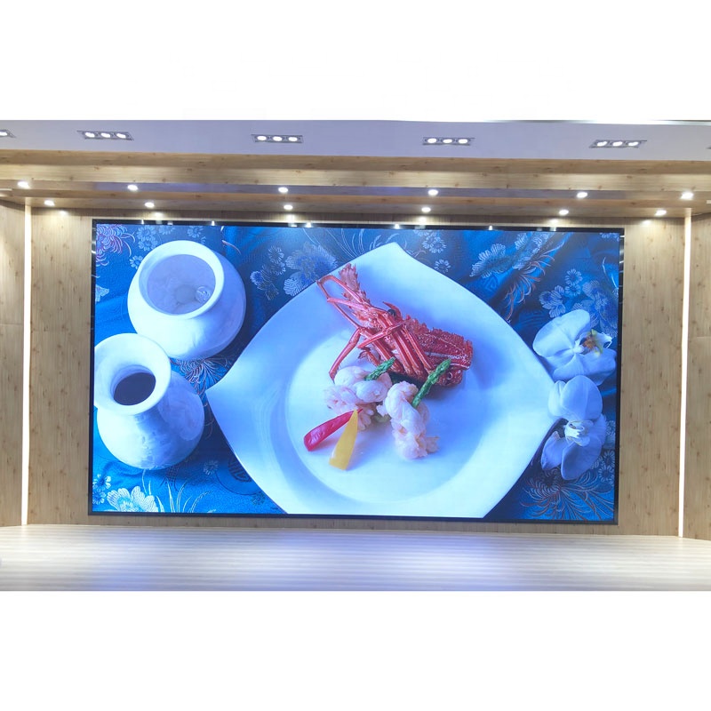 500*1000 mm cabinet and 3840 refresh rate Indoor Full Color Led Display P3.91 Stage Advertising Background